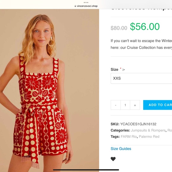 Farm Rio Romper - Picture 3 of 5